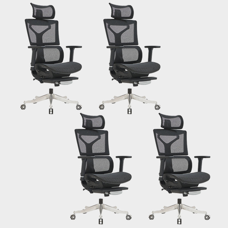 モダンオフィスチェア調整可能なシート高さの傾斜メカニズムデスクチェア付きホイール