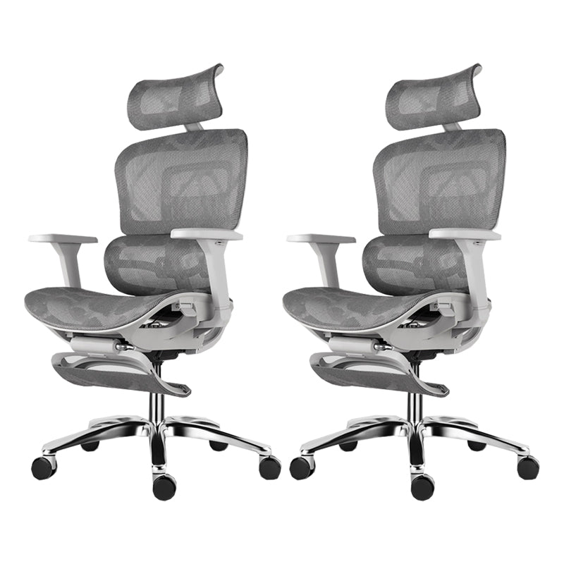 Chaise de bureau à glissement moderne chaise de bureau de hauteur de siège réglable avec dos respirant