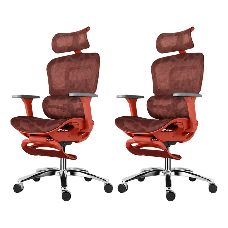 Chaise de bureau à glissement moderne chaise de bureau de hauteur de siège réglable avec dos respirant