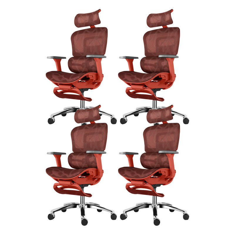 Chaise de bureau à glissement moderne chaise de bureau de hauteur de siège réglable avec dos respirant