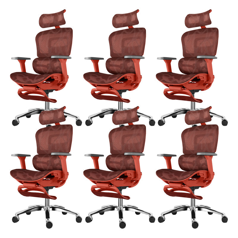 Chaise de bureau à glissement moderne chaise de bureau de hauteur de siège réglable avec dos respirant