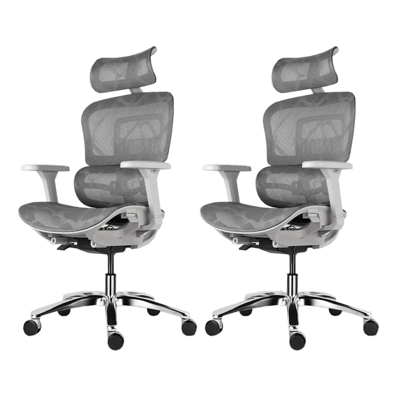 Chaise de bureau à glissement moderne chaise de bureau de hauteur de siège réglable avec dos respirant