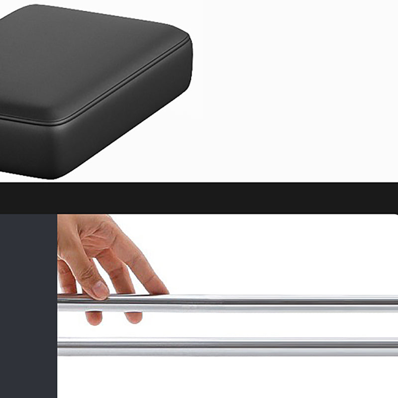 Sedia da ufficio a diapositiva moderna in pelle fissa in pelle regolabile altezza sedia da scrivania con ruote