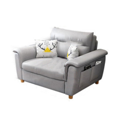 33 "divano dormiente ampio contemporaneo futon grigio divano.