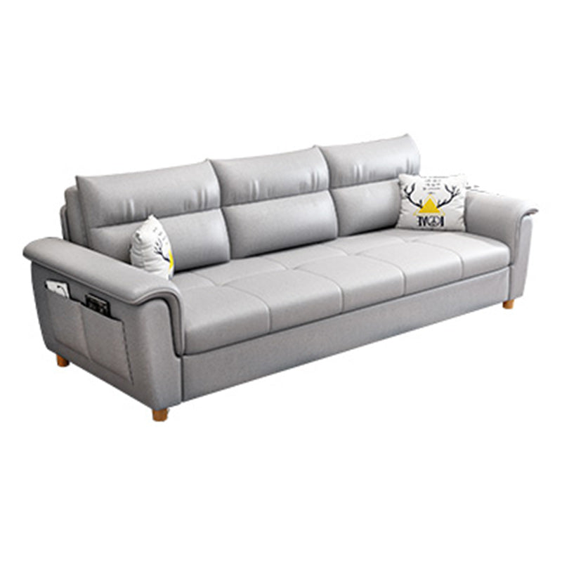 33 "divano dormiente ampio contemporaneo futon grigio divano.