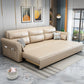 Modern Sleeper Sofa Flared Arms Futon Sleeper Sofa Bed with Storage