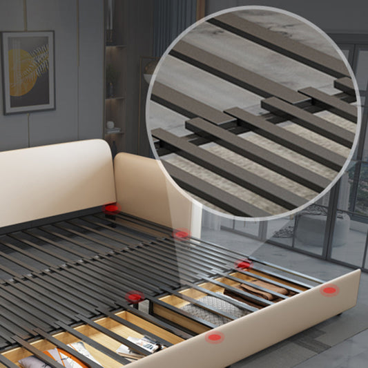 モダンスリーパーソファフレアアーム布団寝台ソファベッドストレージ付き