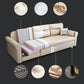 Modern Sleeper Sofa Flared Arms Futon Sleeper Sofa Bed with Storage