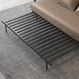 Faux Leather Sleeper Sofa Contemporary Futon Sleeper Sofa Bed Clearhalo 'furn' 'furn_futons' 'Furniture' 'Futons & Daybeds' 'Futons' 'Living Room Furniture' 7024379