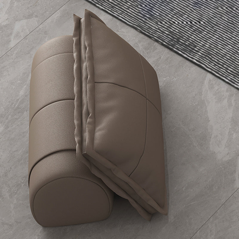 Faux Leather Sleeper Sofa Contemporary Futon Sleeper Sofa Bed Clearhalo 'furn' 'furn_futons' 'Furniture' 'Futons & Daybeds' 'Futons' 'Living Room Furniture' 7024381