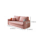 Sofás convertible de la cama del sofá cama de la cama de durmiente de Glam Futon en rosa