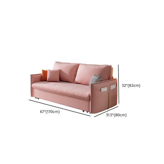 Divano davano letto per dormiente glam futon soggiorno convertibili in rosa