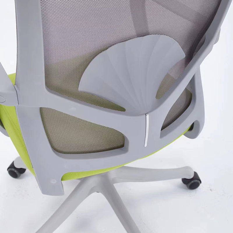 モダンオフィスチェア固定腕調整可能なシート高さデスクチェア