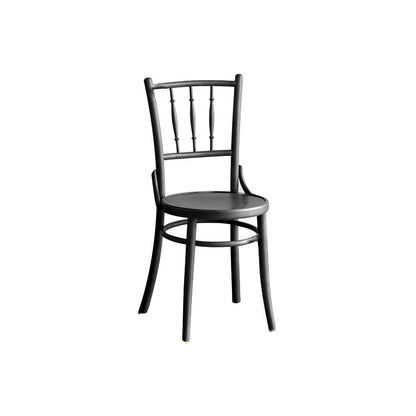 Chaise latéral en bois massif piste de restauration arrière pour le salon