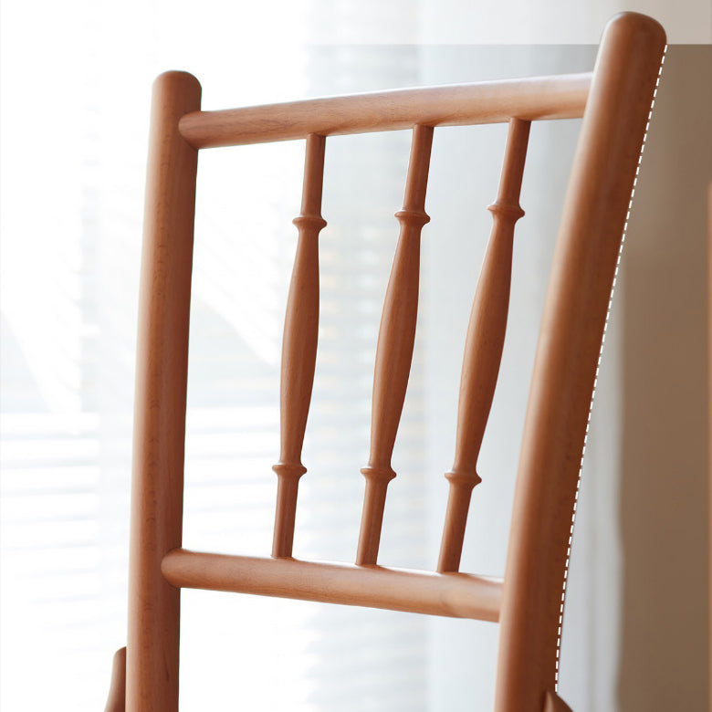 Chaise latéral en bois massif piste de restauration arrière pour le salon