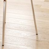 家のためのモダンなダイニングチェアメタルベースレザーダイニングチェア