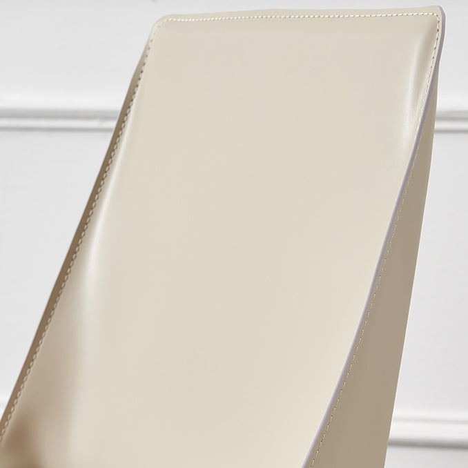 Contemporary Kitchen Dining Chairs Faux Leather Dining Chairs Clearhalo 'Dining Chairs' 'Dining Tables & Seating' 'dining_chair' 'furn' 'furn_dining_chair' 'Furniture' 'Kitchen & Dining Furniture' 7028471