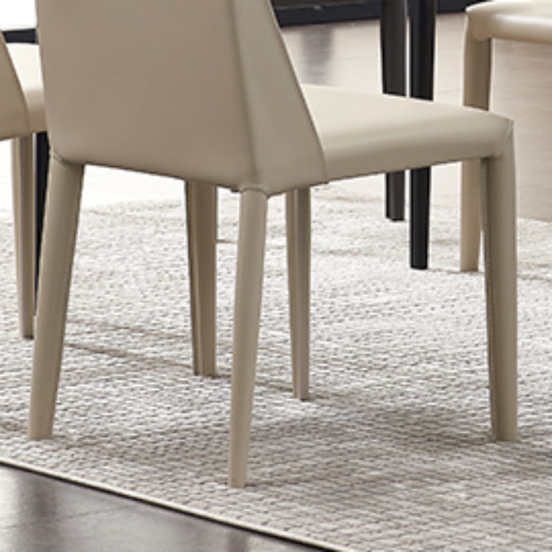 Contemporary Kitchen Dining Chairs Faux Leather Dining Chairs Clearhalo 'Dining Chairs' 'Dining Tables & Seating' 'dining_chair' 'furn' 'furn_dining_chair' 'Furniture' 'Kitchen & Dining Furniture' 7028476