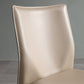 Faux Leather Kitchen Dining Chairs Armless Chairs with Metal Base Clearhalo 'Dining Chairs' 'Dining Tables & Seating' 'dining_chair' 'furn' 'furn_dining_chair' 'Furniture' 'Kitchen & Dining Furniture' 7028502