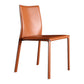 Faux Leather Kitchen Dining Chairs Upholstered Side Chairs with Metal Base Clearhalo 'Dining Chairs' 'Dining Tables & Seating' 'dining_chair' 'furn' 'furn_dining_chair' 'Furniture' 'Kitchen & Dining Furniture' 7028671