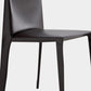 Chaise d'appoint moderne et Simple, en Faux cuir, sans accoudoirs, pour salle à manger, chambre à coucher
