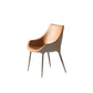 Faux Leather Kitchen Chair Metal Base Dining Chair for Living Room Clearhalo 'Dining Chairs' 'Dining Tables & Seating' 'dining_chair' 'furn' 'furn_dining_chair' 'Furniture' 'Kitchen & Dining Furniture' 7028755