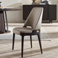 Modern Simple Side Chair Wooden Base Side Dining Chair for Bedroom