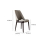 Modern Simple Side Chair Wooden Base Side Dining Chair for Bedroom