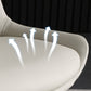 Nordic Style Metal Side Chair Gold Base Side Dining Chair for Bedroom
