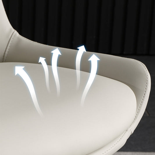 Chaise latéral de style nordique en métal de base en or