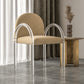 Modern Simple Arm Chair Acrylic Frame Dining Arm Chair for Living Room