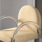 Modern Simple Arm Chair Acrylic Frame Dining Arm Chair for Living Room