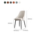 Industrial Style Side Chair Leather Side Dining Chair with Metal Base Clearhalo 'Dining Chairs' 'Dining Tables & Seating' 'dining_chair' 'furn' 'furn_dining_chair' 'Furniture' 'Kitchen & Dining Furniture' 7028950