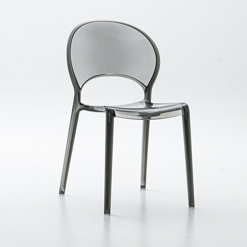 Nordic Style Colorful Side Chair Plastic Side Dining Chair for Home Use