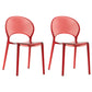 Nordic Style Colorful Side Chair Plastic Side Dining Chair for Home Use