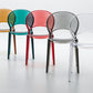 Nordic Style Colorful Side Chair Plastic Side Dining Chair for Home Use