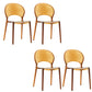 Nordic Style Colorful Side Chair Plastic Side Dining Chair for Home Use