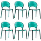 Nordic Style Colorful Side Chair Plastic Side Dining Chair for Home Use