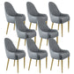 Chaise d'appoint de Style Glam, chaise de salle à manger d'intérieur en cuir pour salon