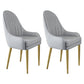 Chaise d'appoint de Style Glam, chaise de salle à manger d'intérieur en cuir pour salon
