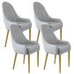 Chaise d'appoint de Style Glam, chaise de salle à manger d'intérieur en cuir pour salon