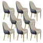 Chaise d'appoint de Style Glam, chaise de salle à manger d'intérieur en cuir pour salon
