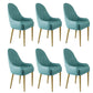 Chaise d'appoint de Style Glam, chaise de salle à manger d'intérieur en cuir pour salon