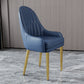 Chaise d'appoint de Style Glam, chaise de salle à manger d'intérieur en cuir pour salon
