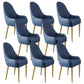 Chaise d'appoint de Style Glam, chaise de salle à manger d'intérieur en cuir pour salon