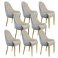 Chaise d'appoint de Style Glam, chaise de salle à manger d'intérieur en cuir pour salon