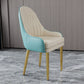 Chaise d'appoint de Style Glam, chaise de salle à manger d'intérieur en cuir pour salon