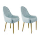 Chaise d'appoint de Style Glam, chaise de salle à manger d'intérieur en cuir pour salon