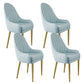 Chaise d'appoint de Style Glam, chaise de salle à manger d'intérieur en cuir pour salon