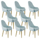 Chaise d'appoint de Style Glam, chaise de salle à manger d'intérieur en cuir pour salon